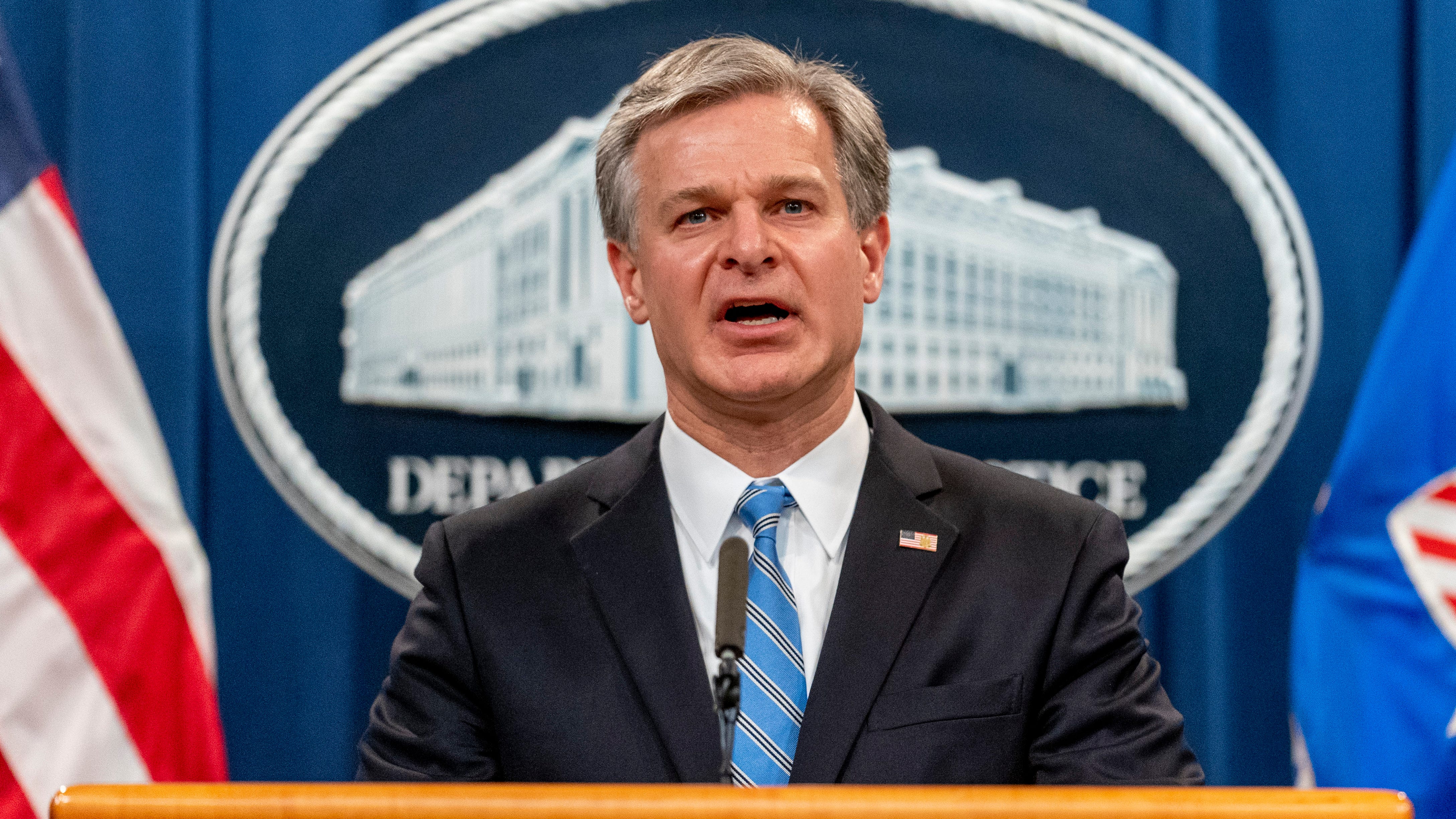 FBI chief: Threat from China 'more brazen' than ever before