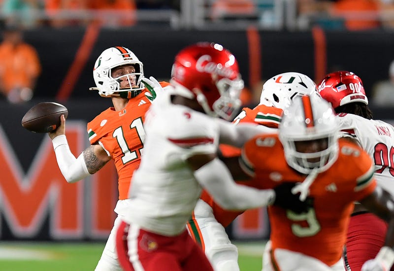 Louisville Miami Football