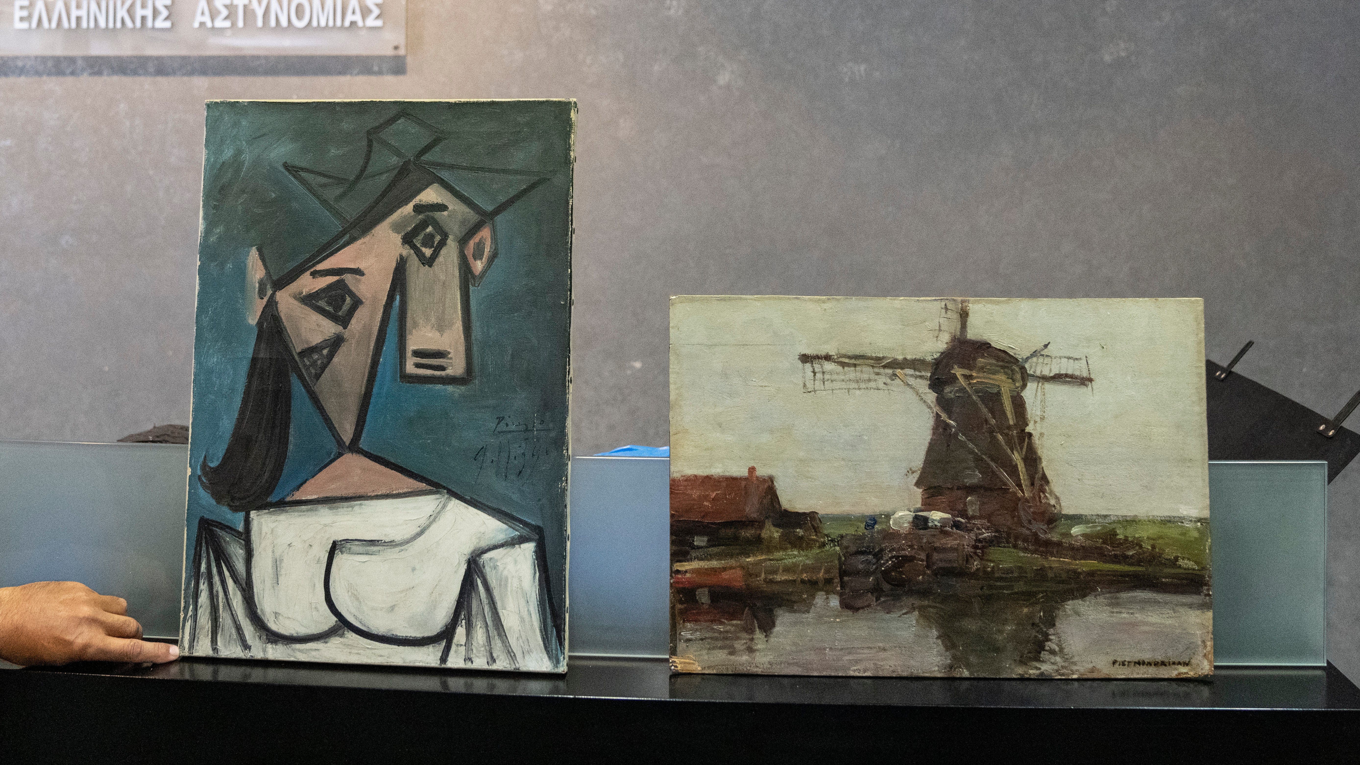 Greek construction worker arrested for Picasso work theft