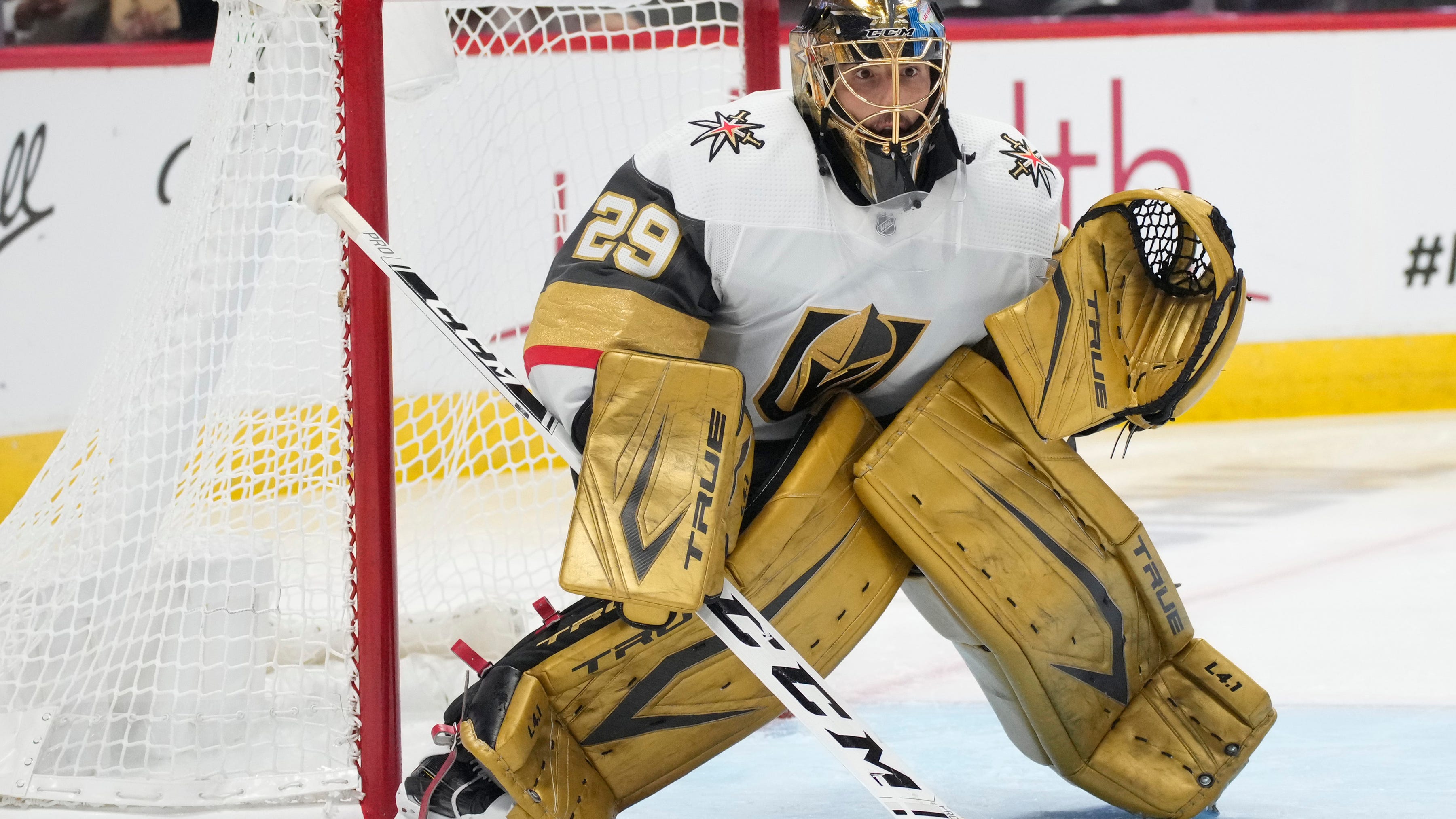 Vegas trades Fleury to Chicago as goalie carousel spins