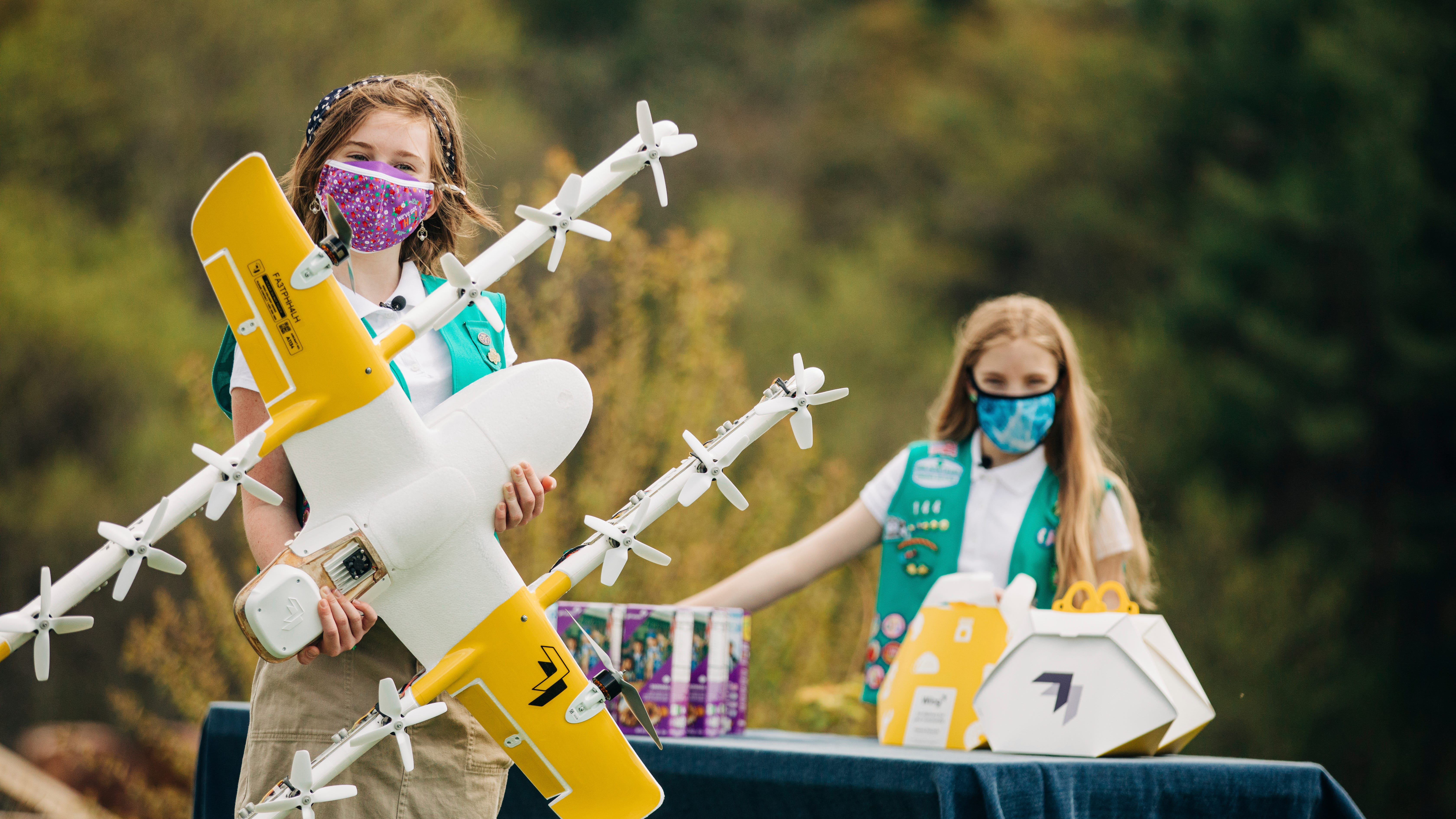 Girl Scout cookies take flight in Virginia drone deliveries