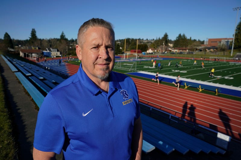 Praying Football Coach