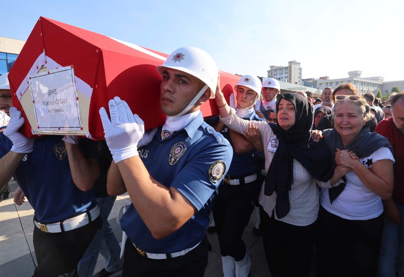 Turkey Wildfires Funerals
