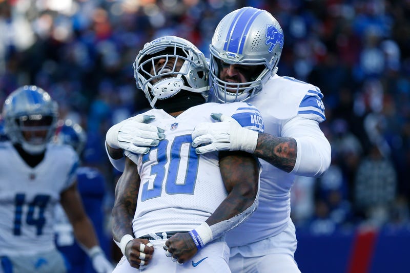 APTOPIX Lions Giants Football