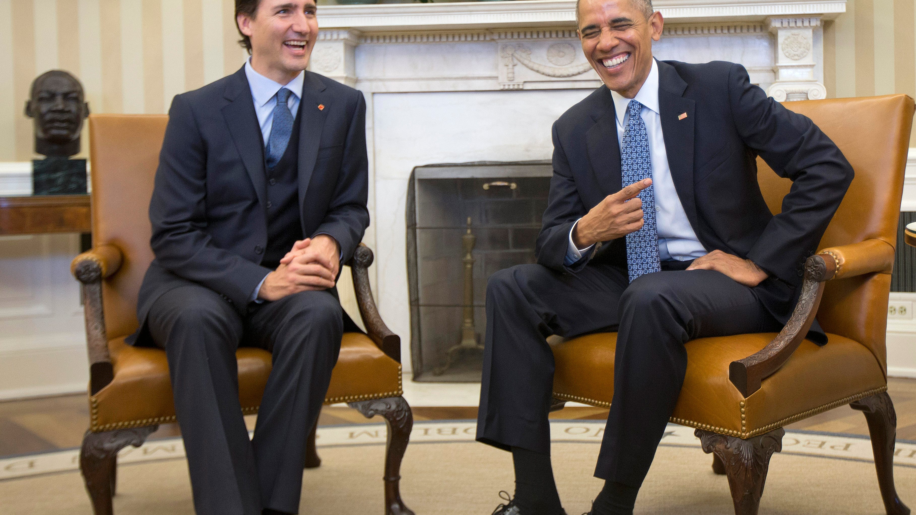 Obama endorses Trudeau in the Canadian election 