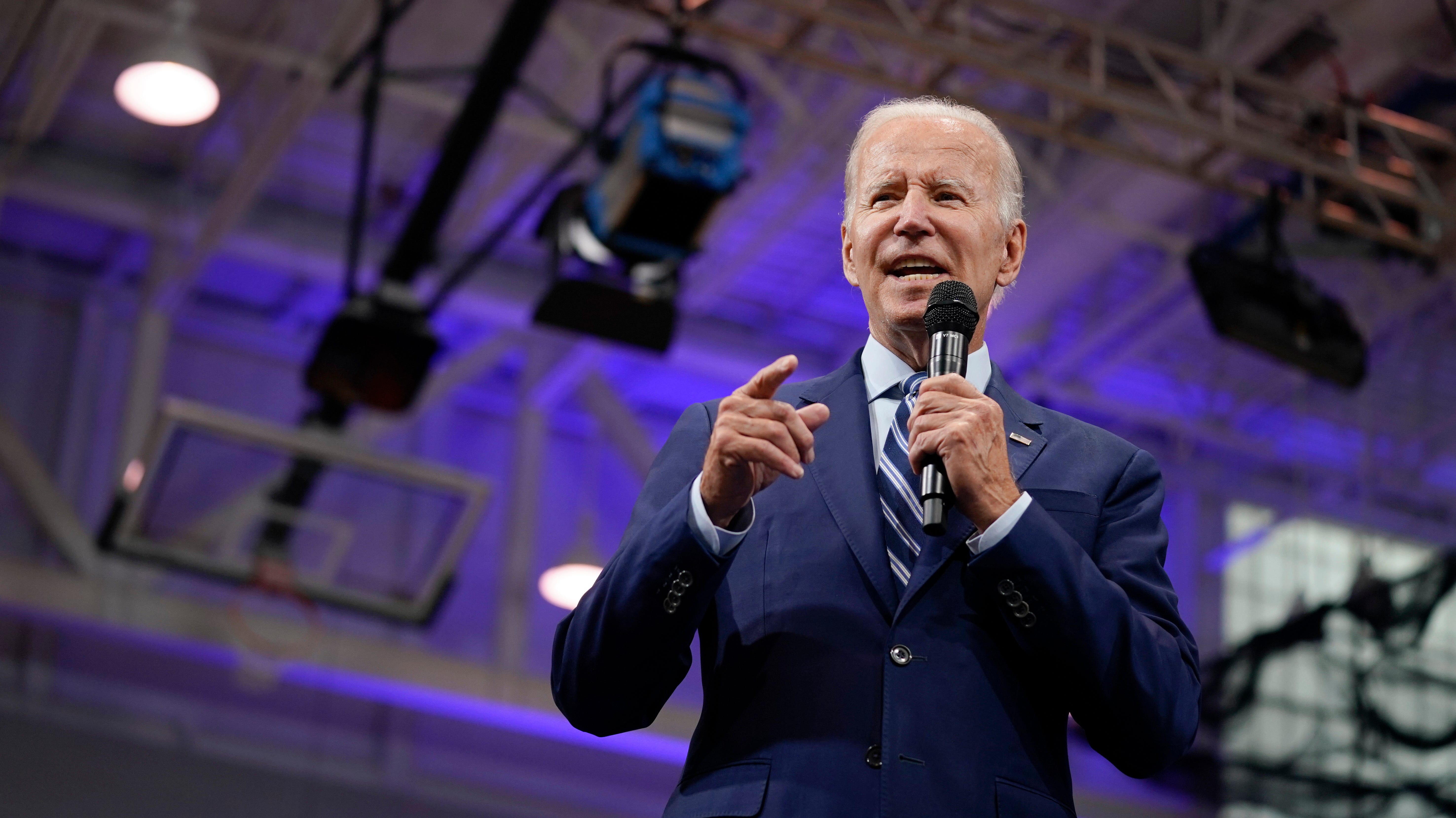 Unfinished business: Biden sharpens his attacks on Trumpism