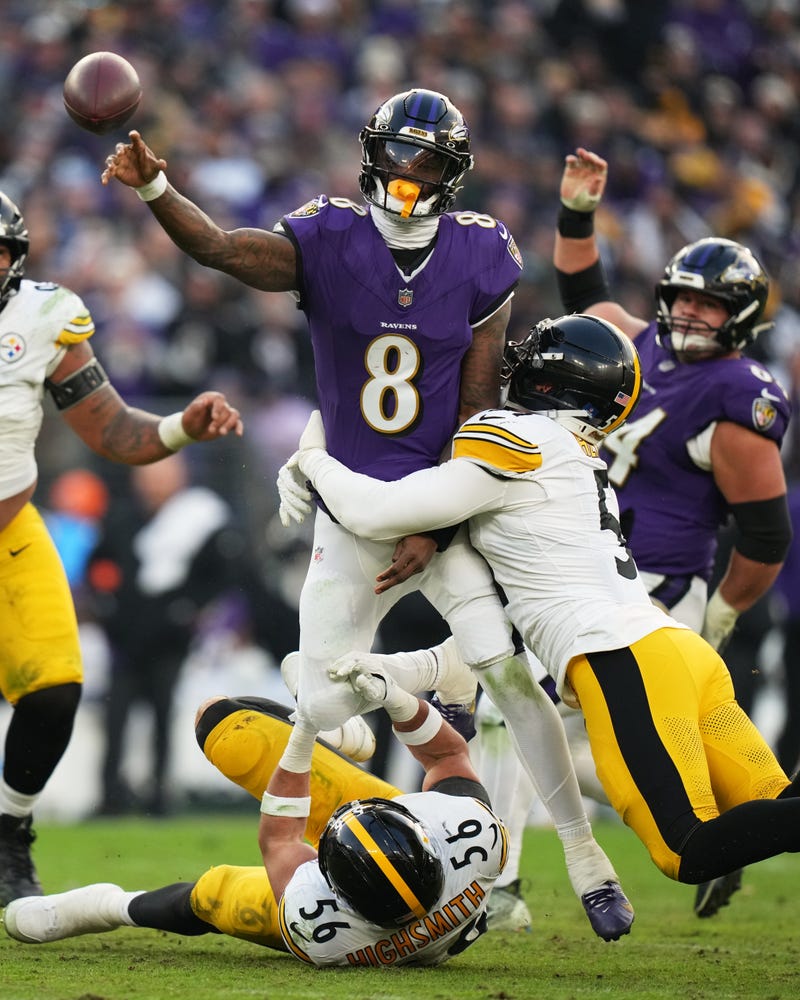 APTOPIX Steelers Ravens Football