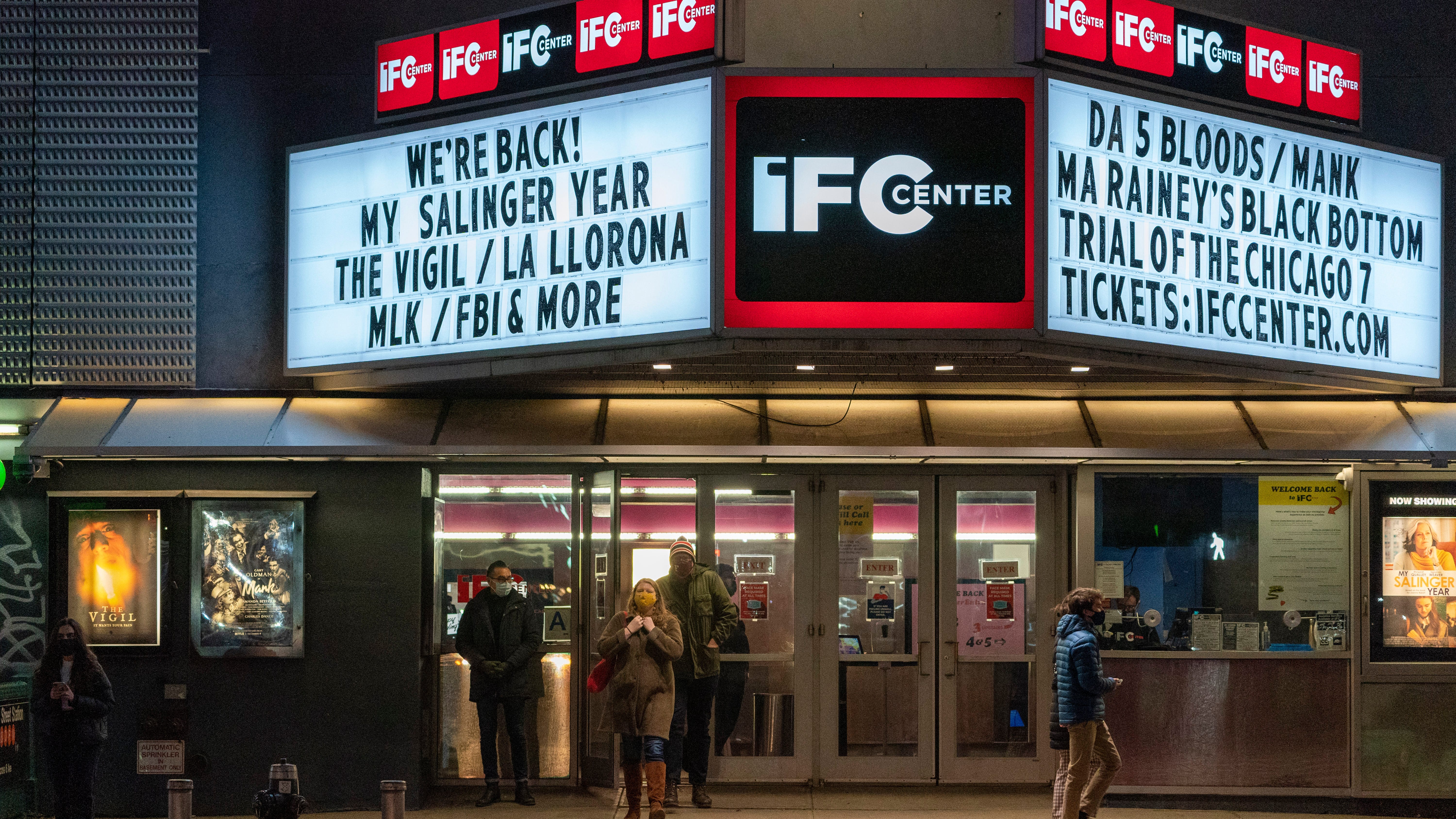 New York cinemas reopen, brightening outlook for theaters