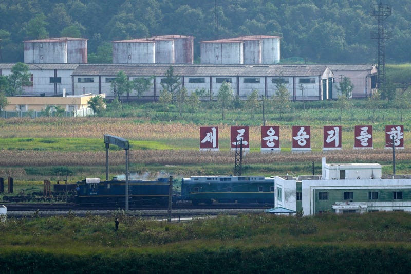 APTOPIX North Korea Russia Kim's Train