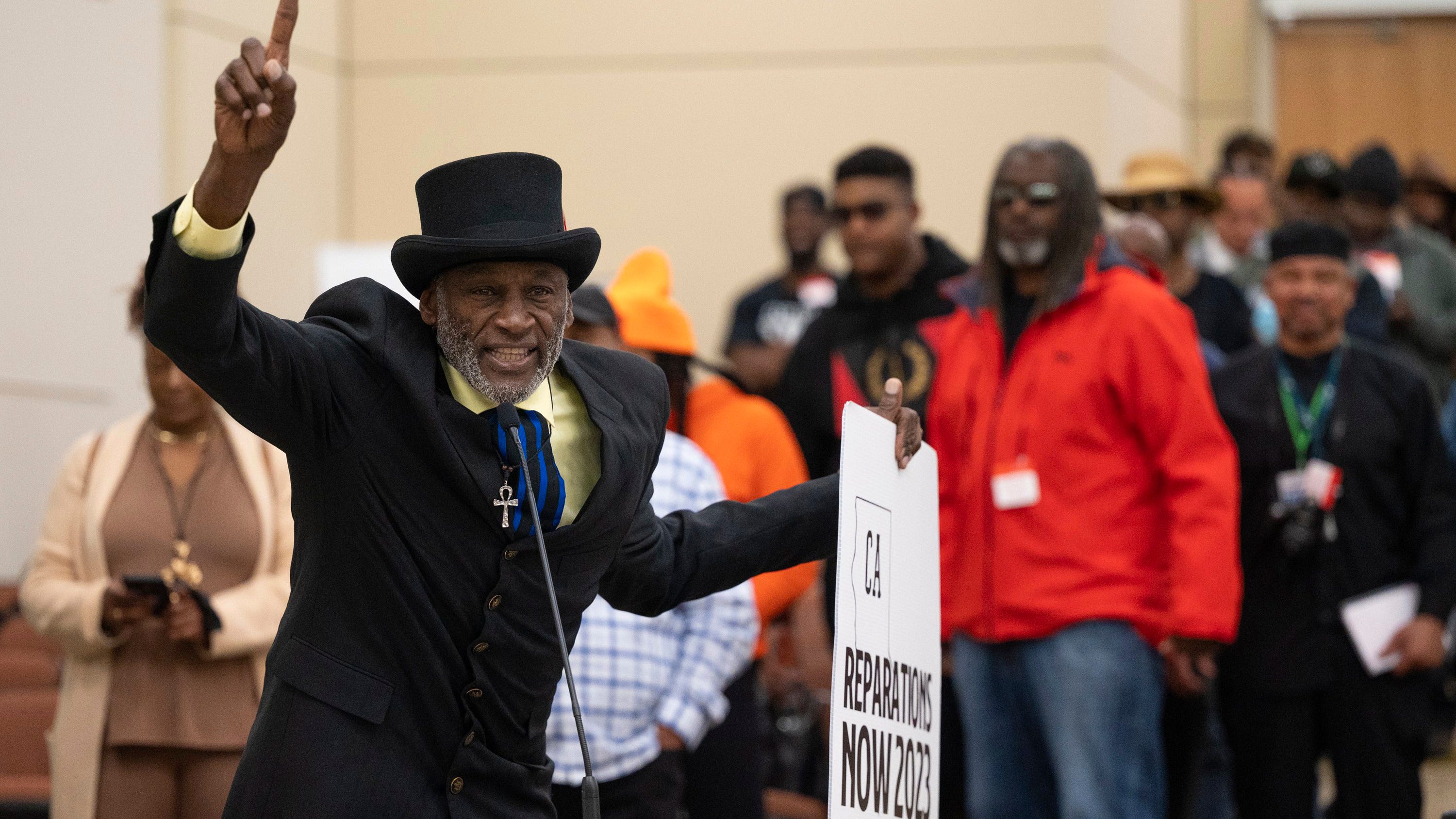 California reparations amount, if any, left to politicians