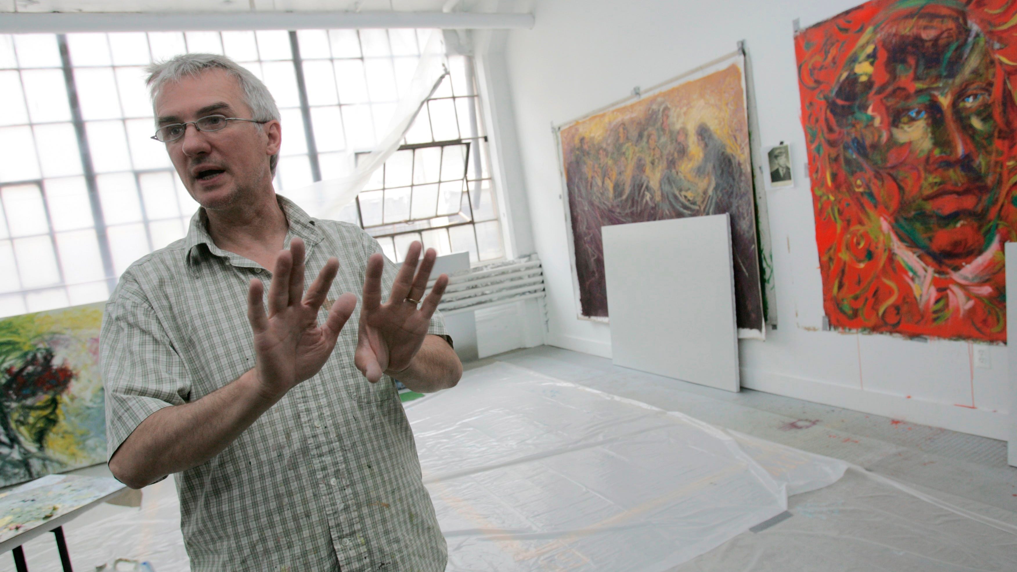 Lawyer: Artist didn't know Michigan parents stayed in studio