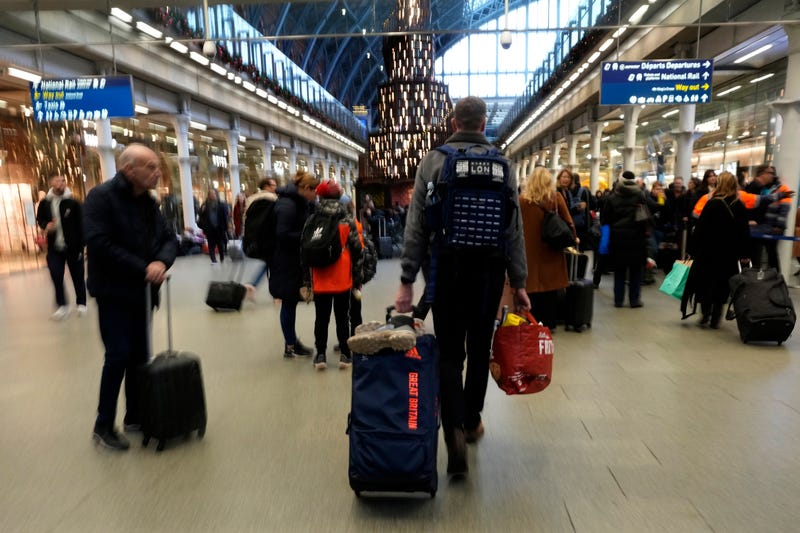 Britain Christmas Travel
