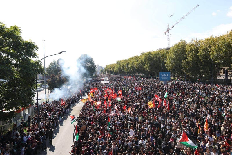 Italy Gaza Protest