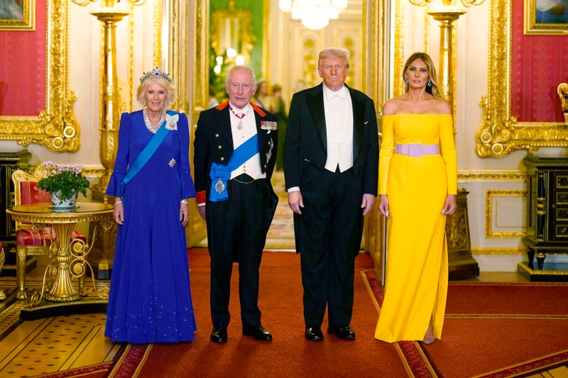 Trump Britain Royals