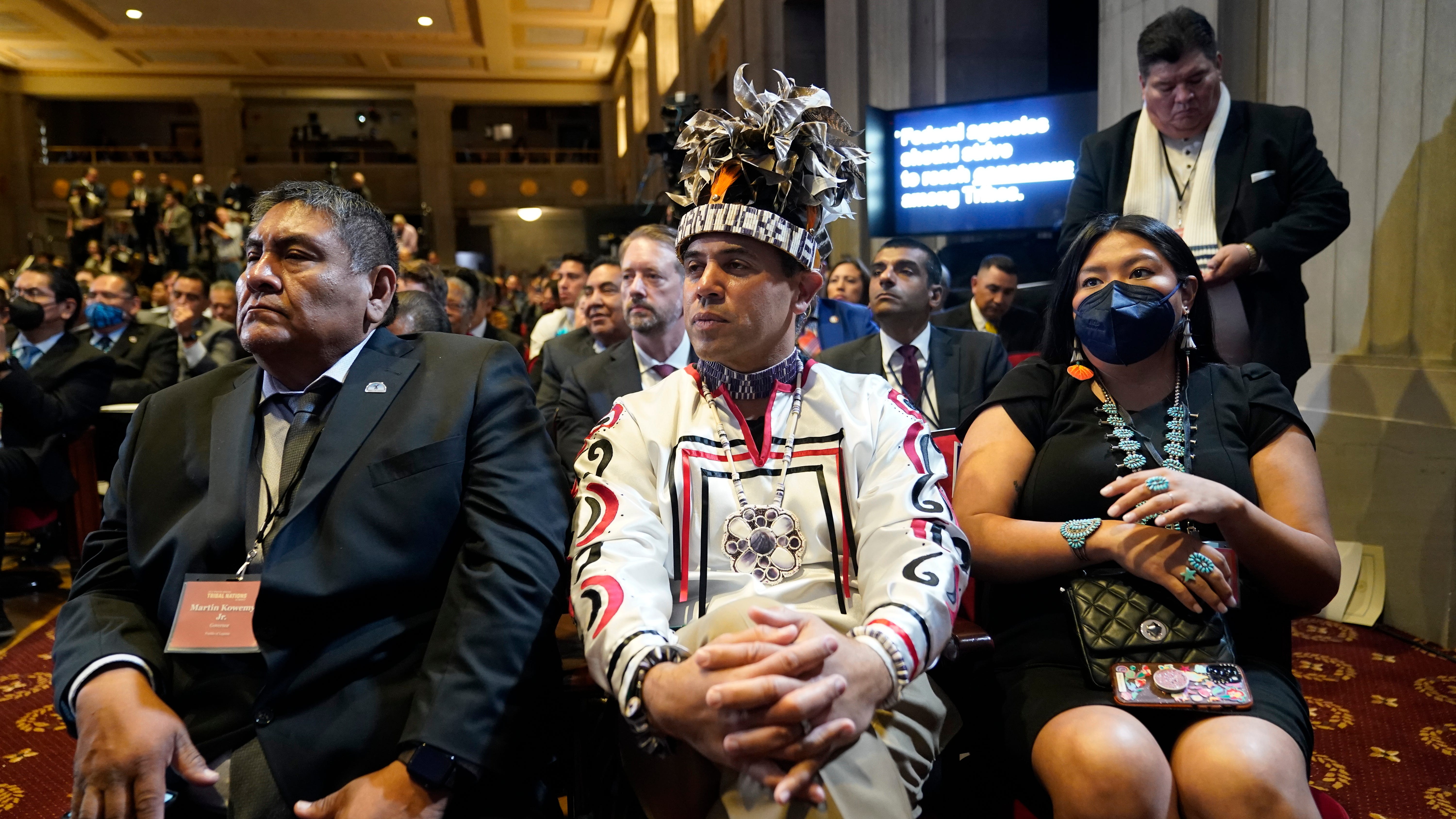 Biden pledges new commitments, respect for tribal nations