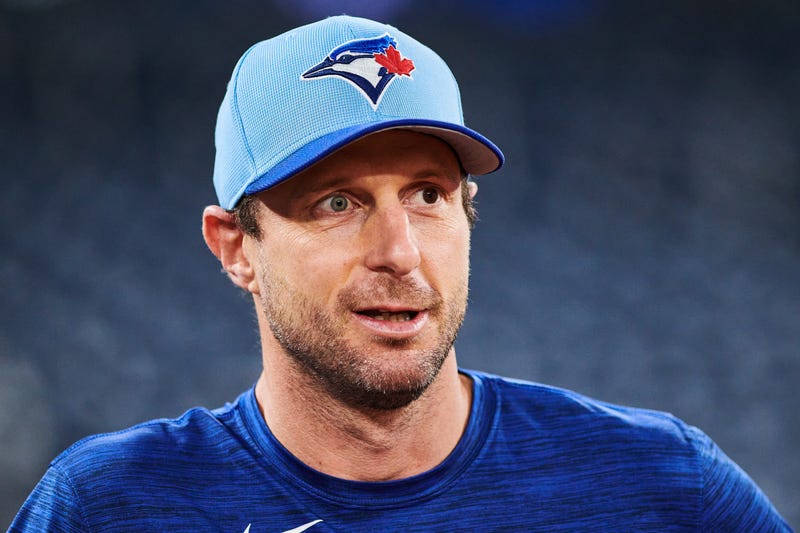 Blue Jays Scherzer Baseball