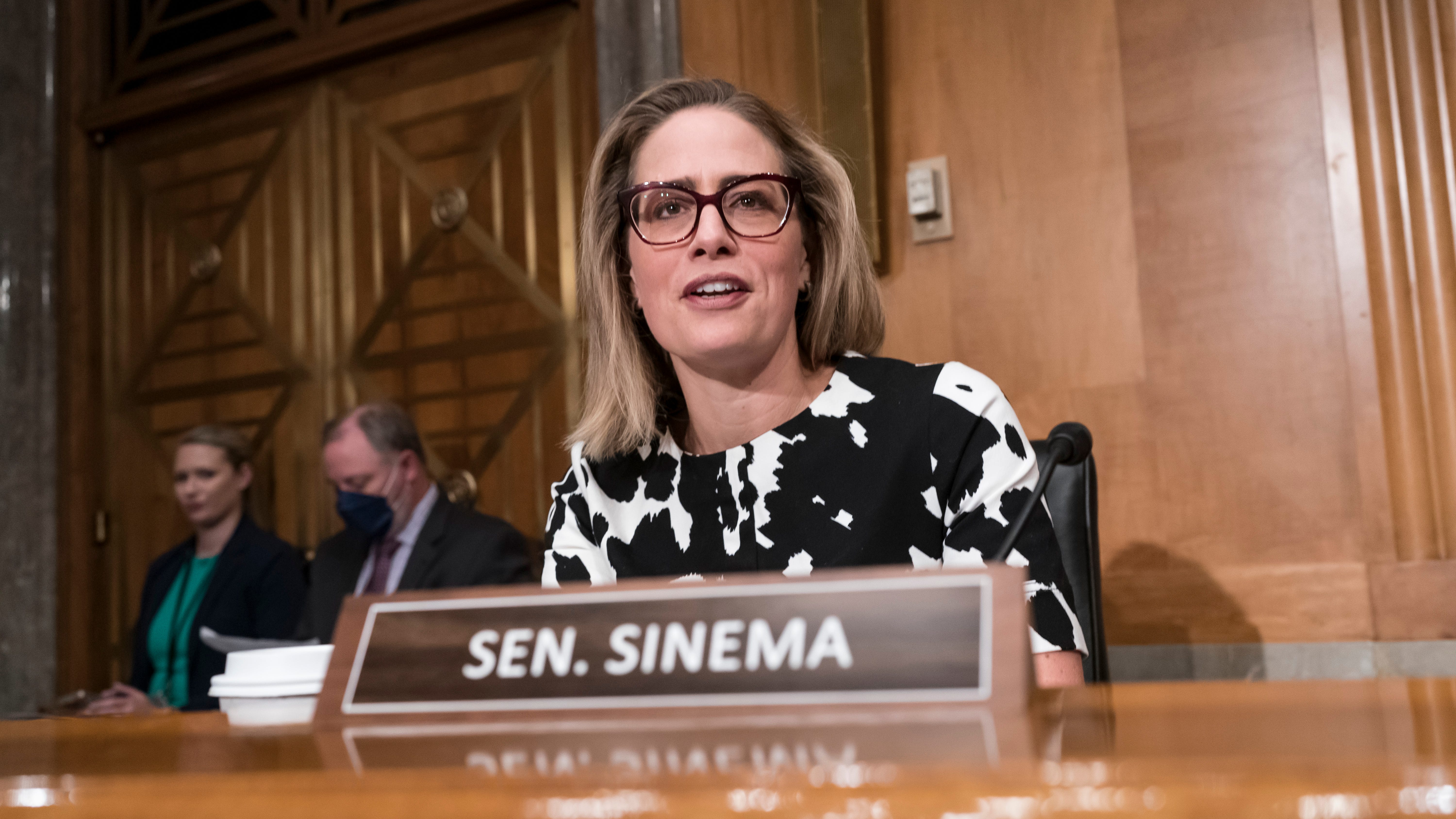 GOP targets for Dem bill: Inflation, taxes, Manchin, Sinema