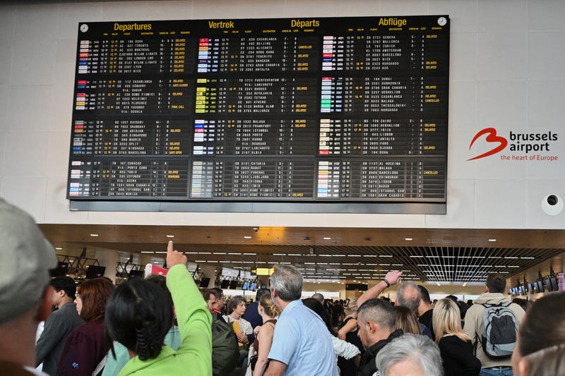 EU Europe Airports Cyberattack
