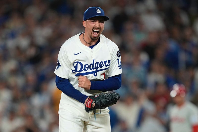 Phillies Dodgers Baseball