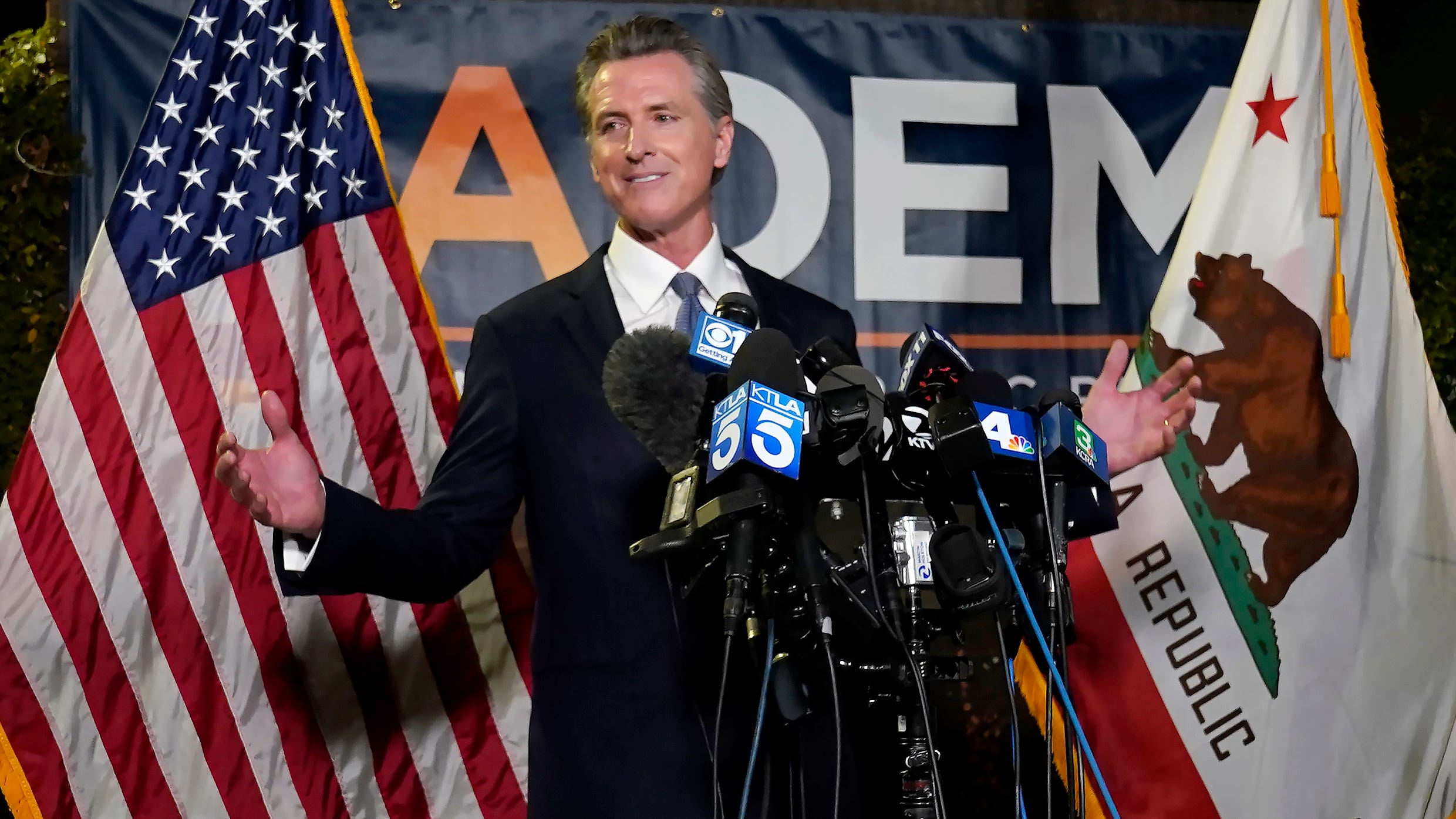 California Gov. Gavin Newsom beats back GOP-led recall 
