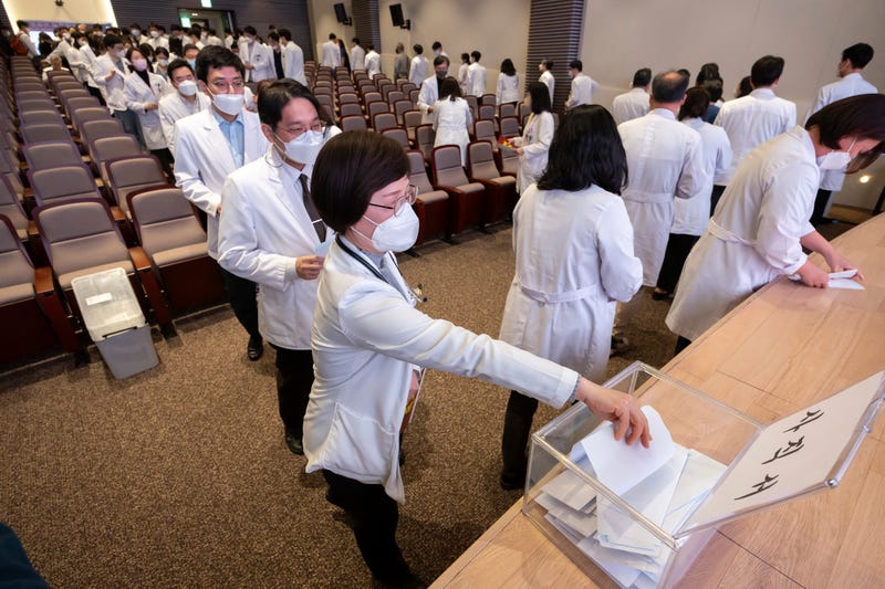 South Korea Doctors Protest