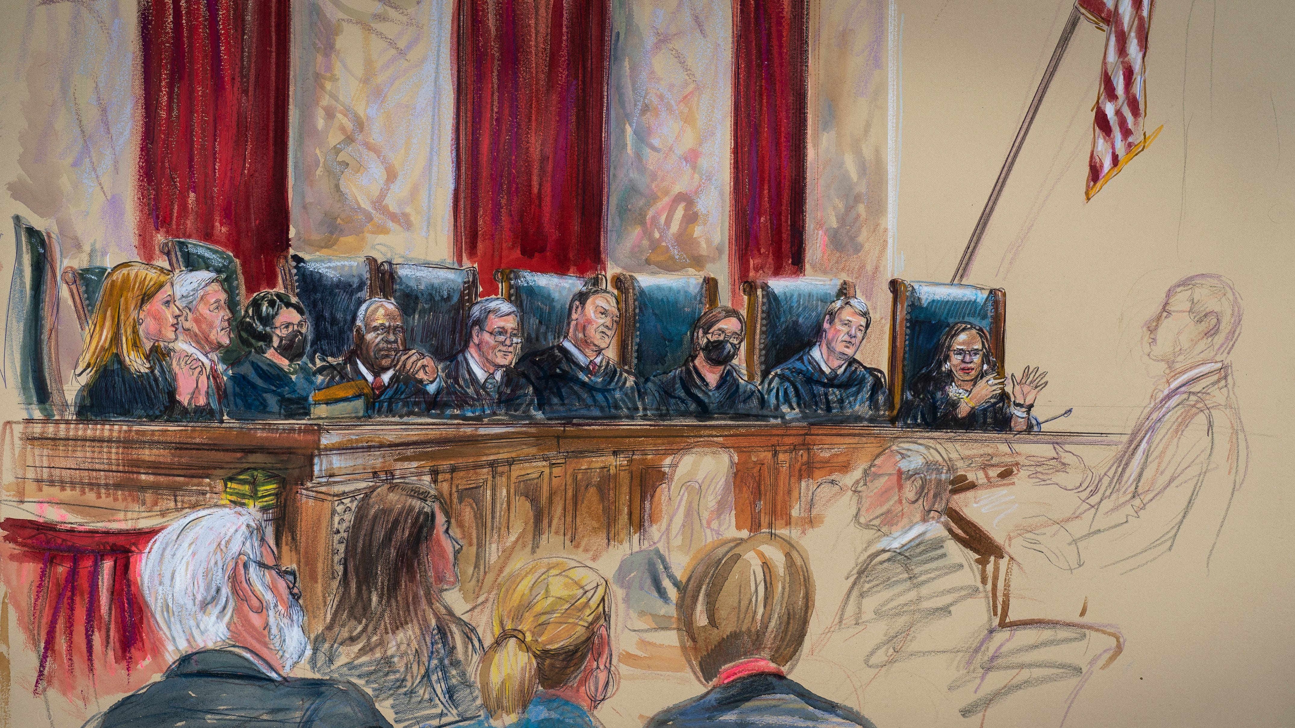 Supreme Court welcomes the public again, and a new justice