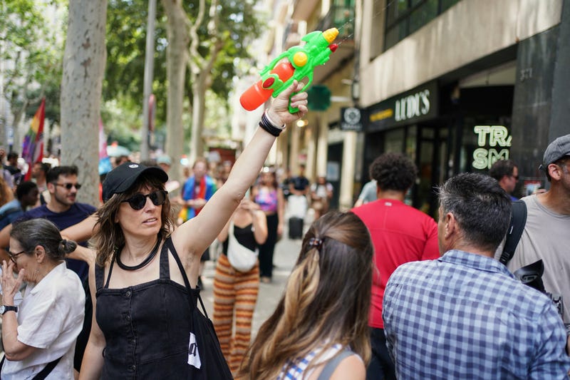 Spain Overtourism Protest