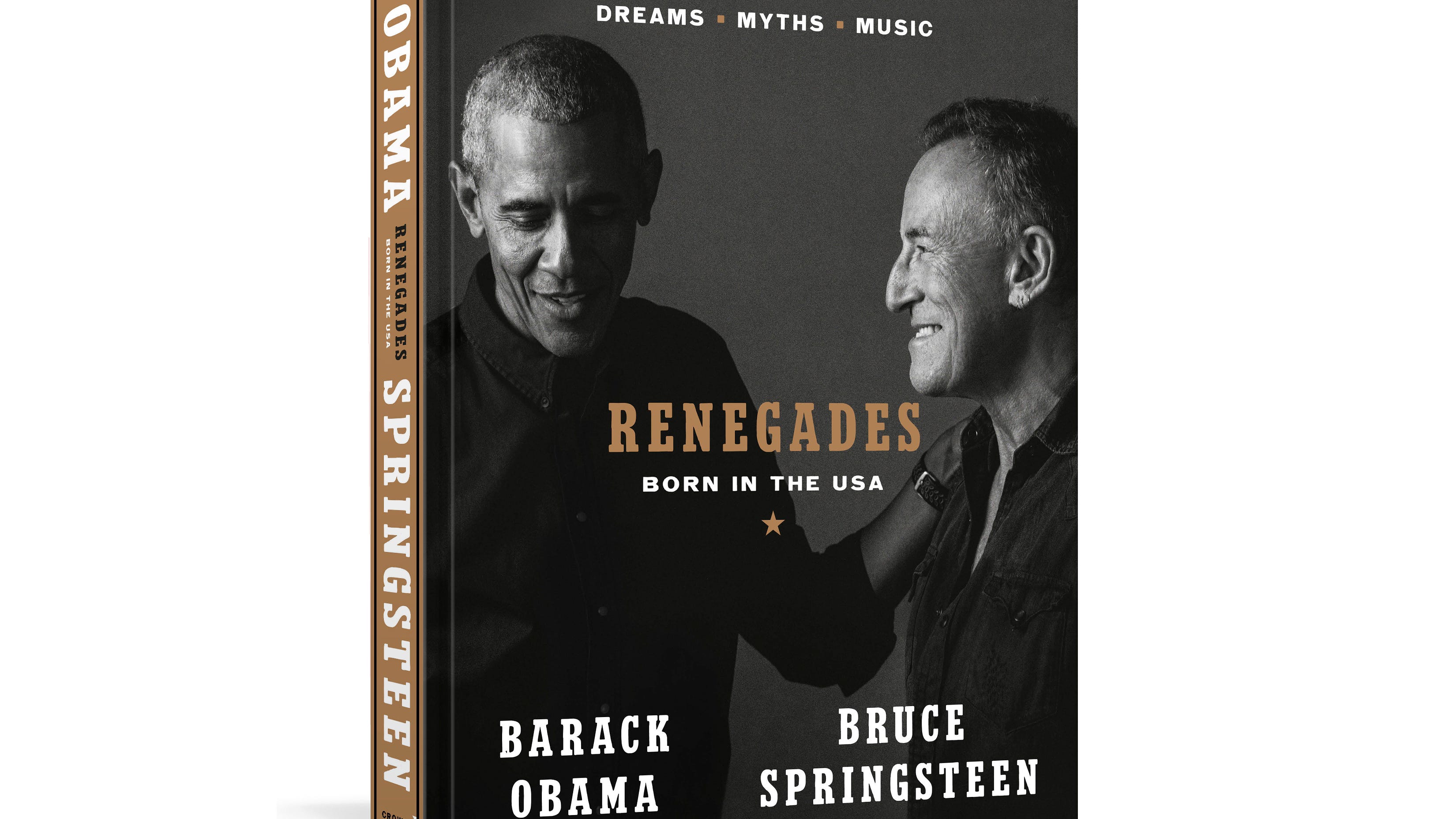 Obama-Springsteen book 'Renegades' coming in October
