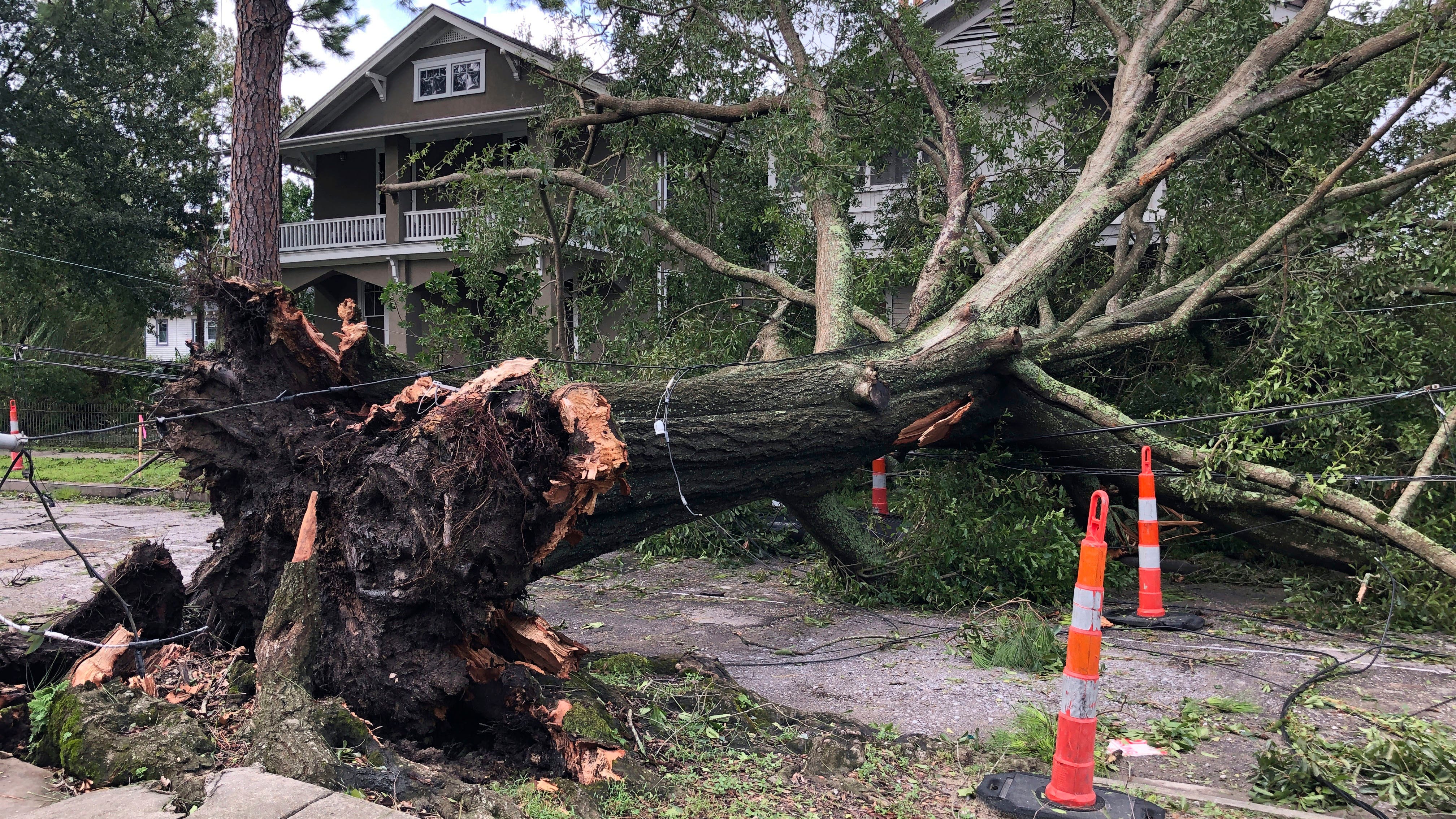 The Latest: New Orleans could be without power for weeks