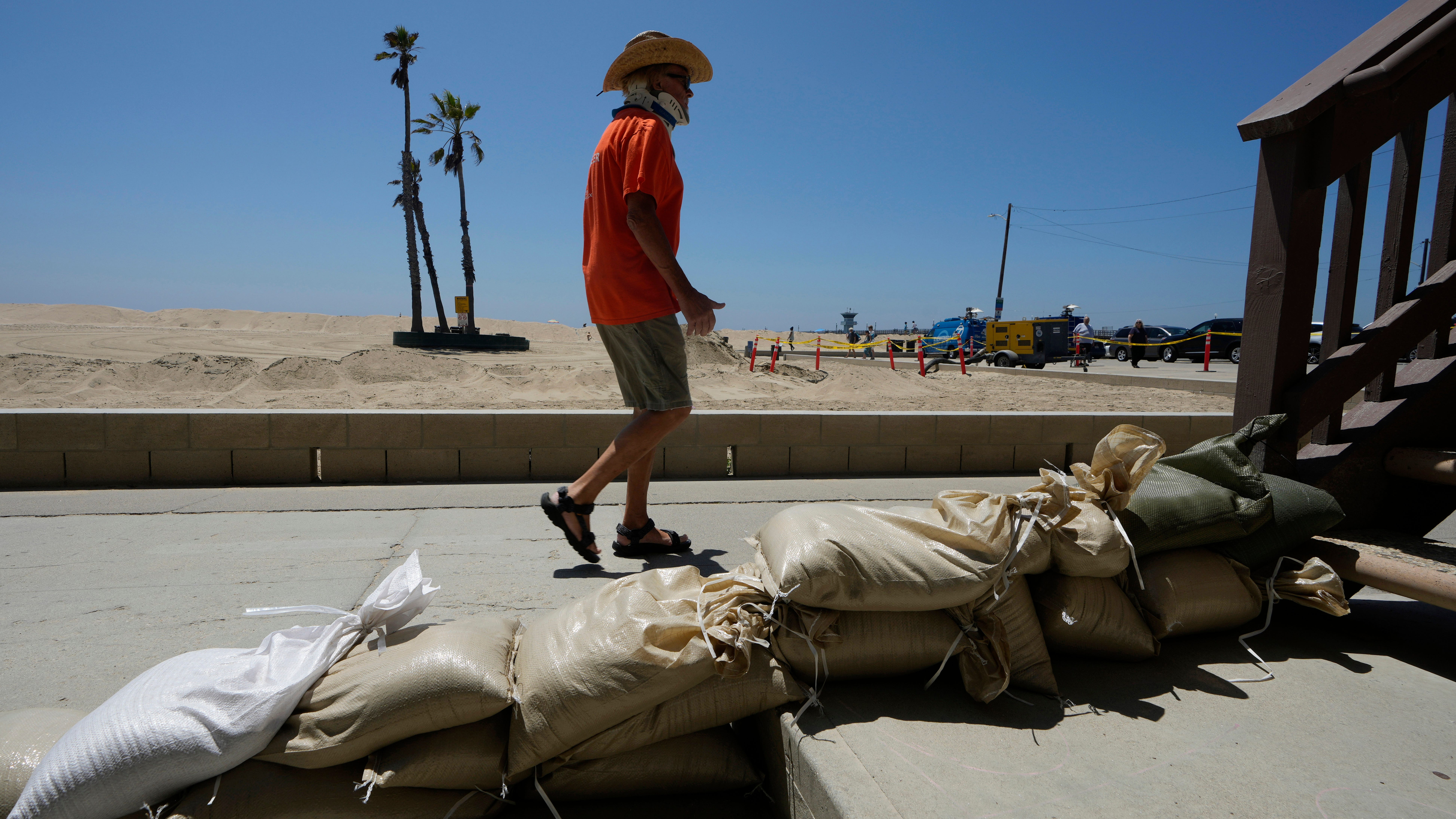 Powerful Hurricane Hilary heads for Mexico's Baja. Rare tropical storm watch issued for California