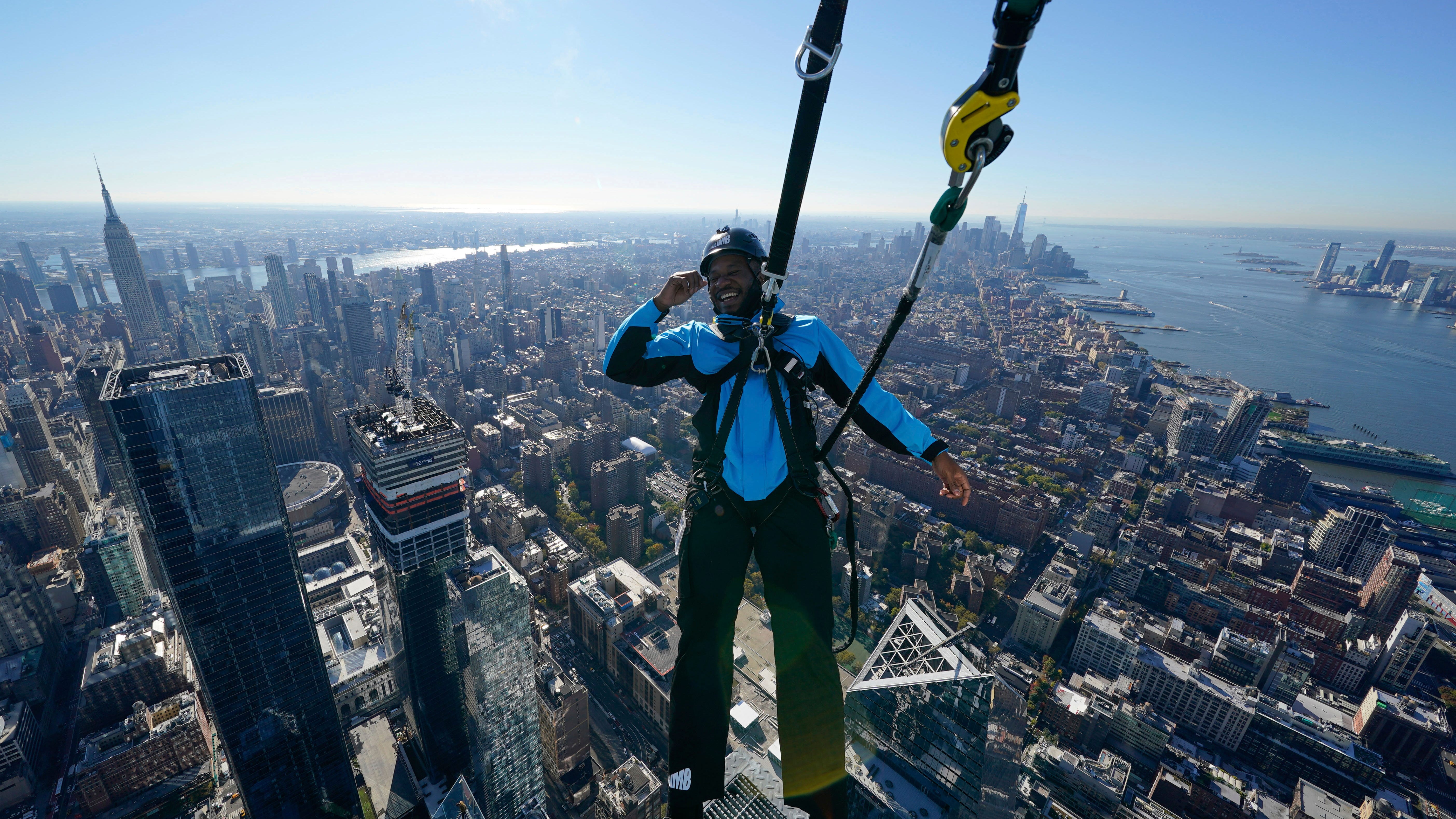 Do look down: Scaling one of NYC's tallest skyscrapers