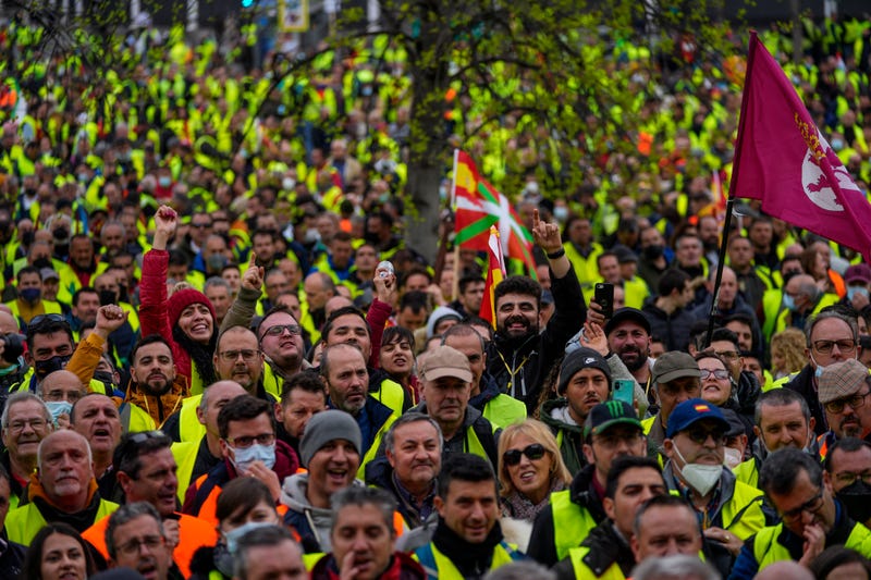 Spain Truckers Strike