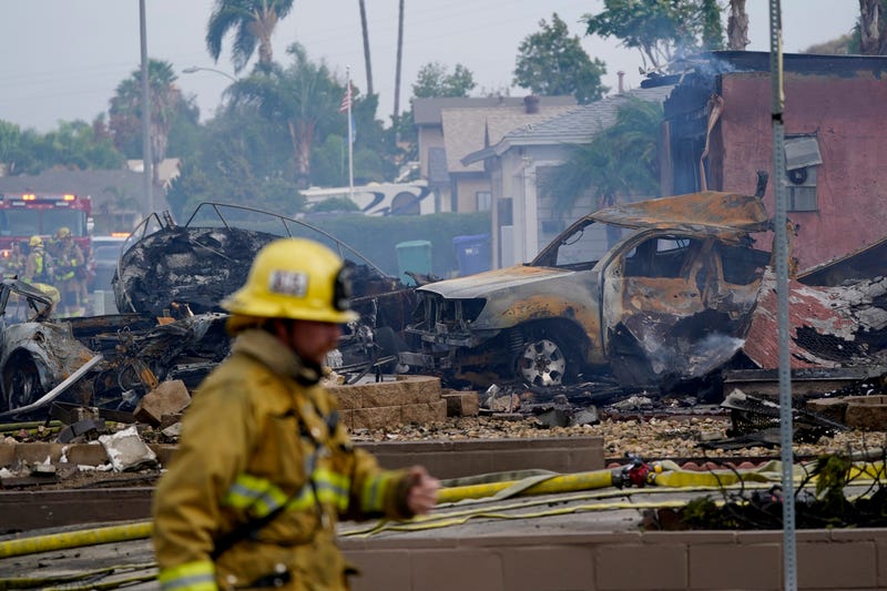 APTOPIX Southern California Plane Crash