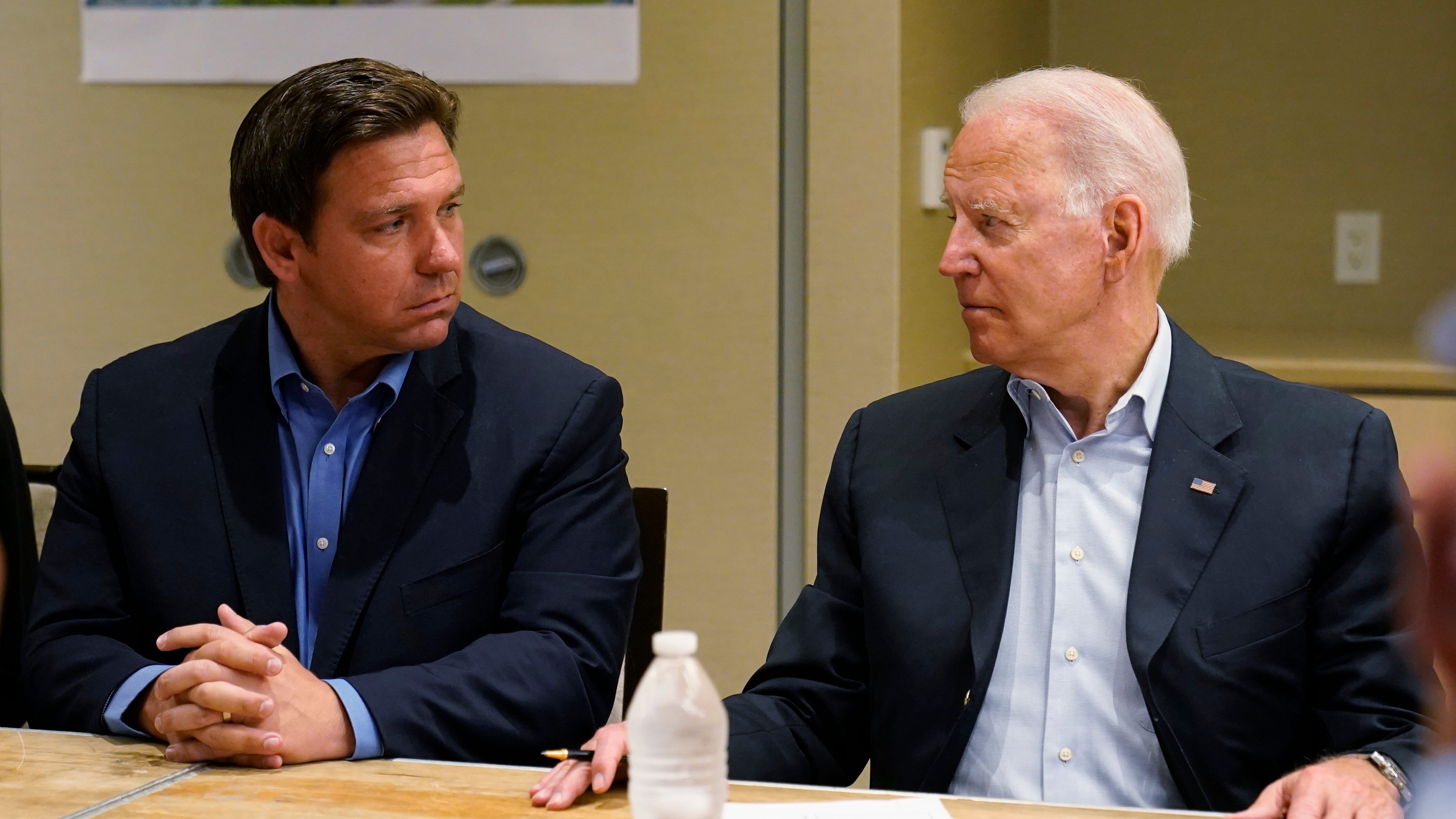 DeSantis parts with Trump in response to Surfside tragedy