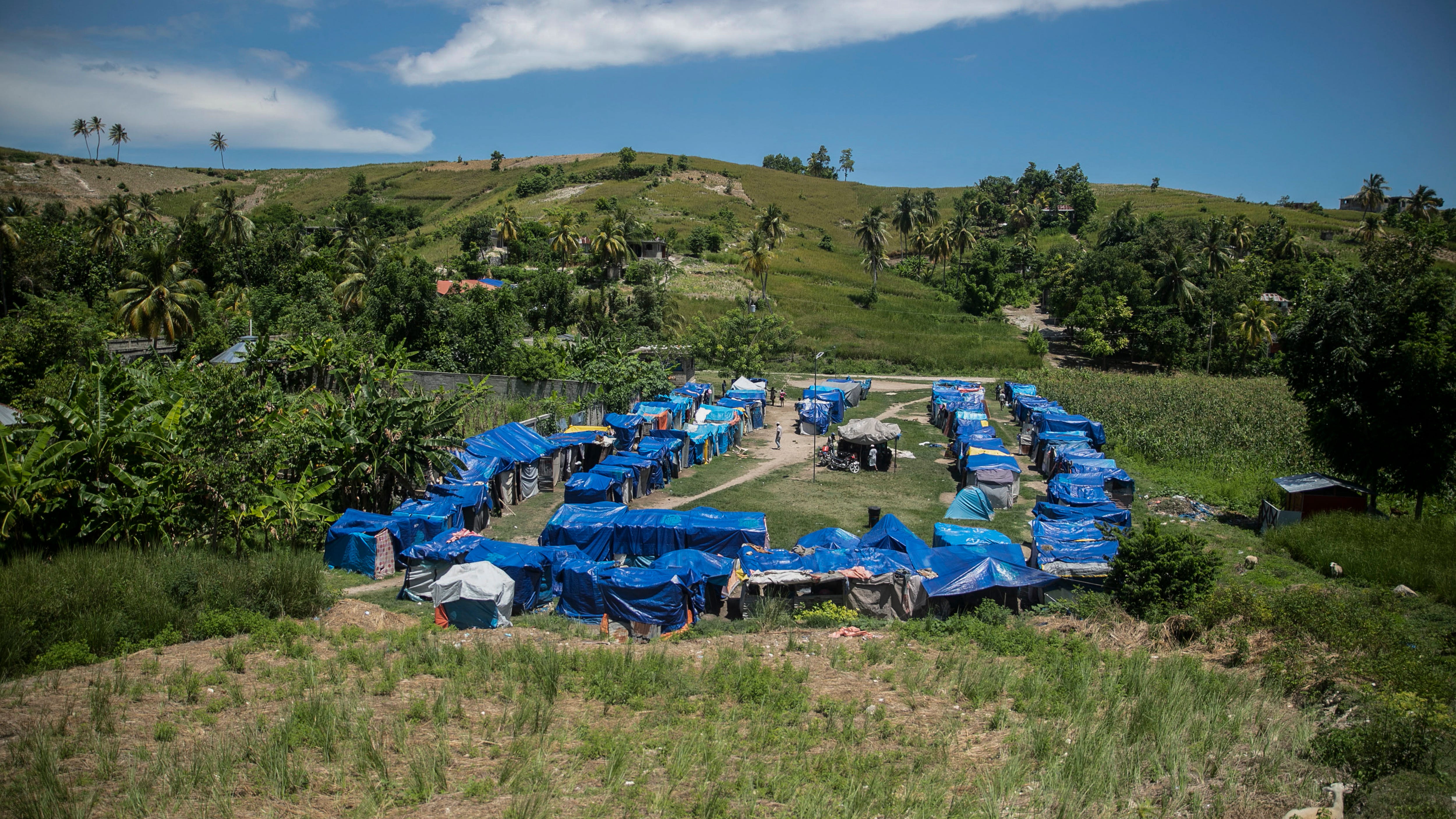 Many still seeking food, shelter a year after Haiti quake
