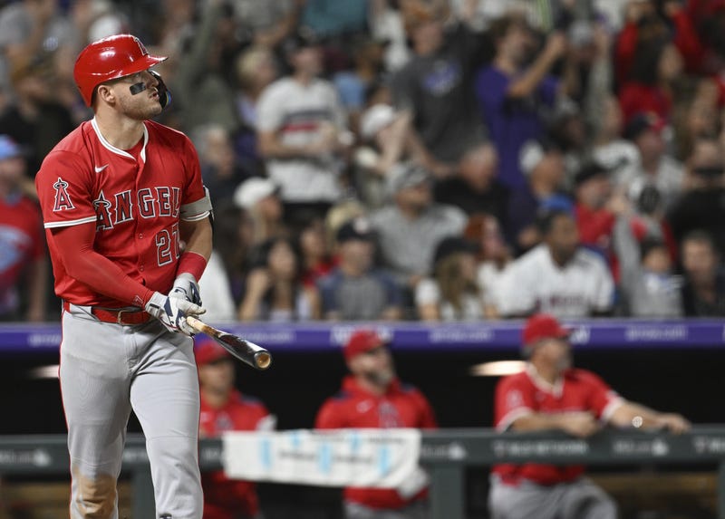 Angels Rockies Baseball