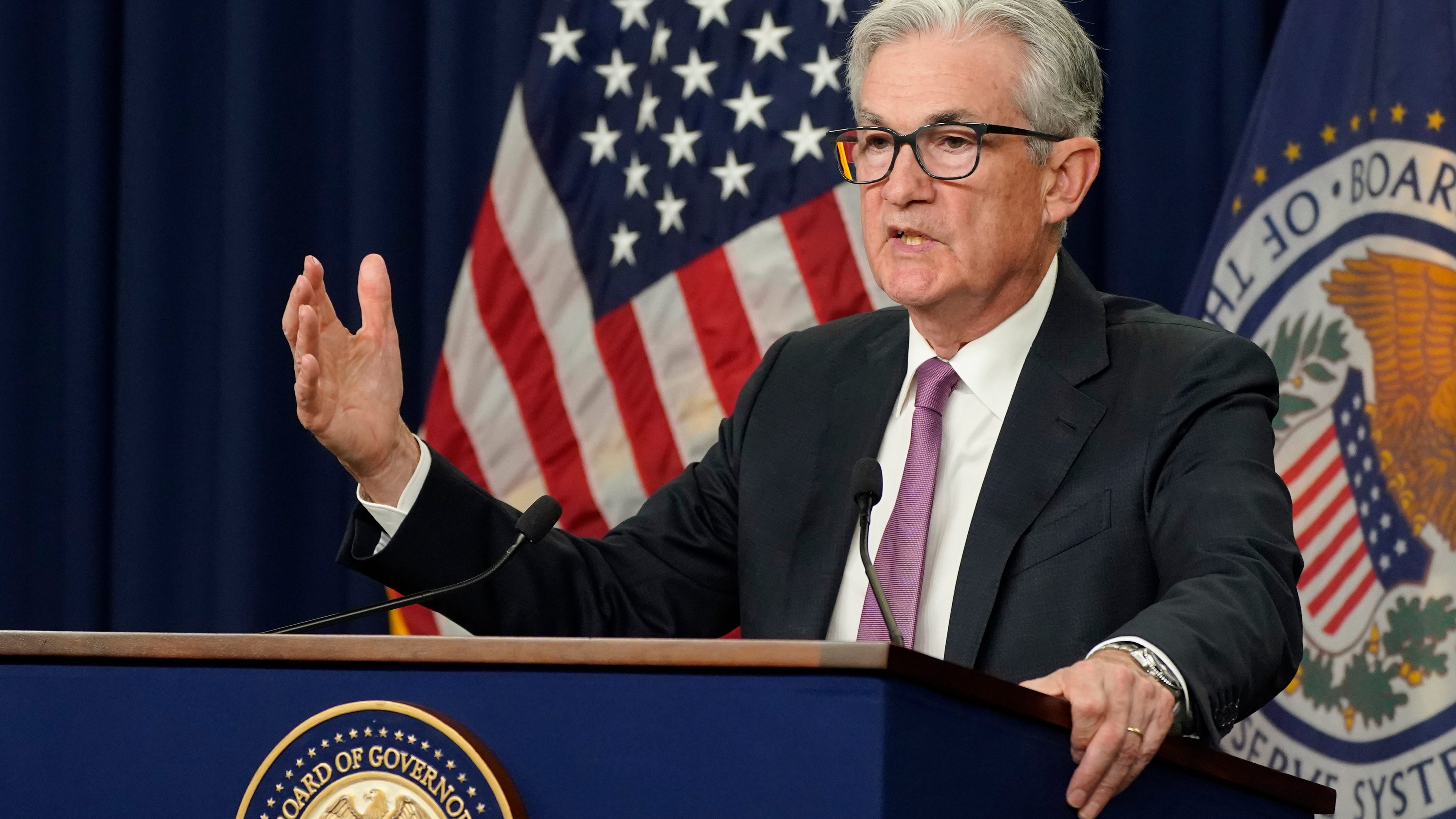 Powell: Fed could keep lifting rates sharply 'for some time'