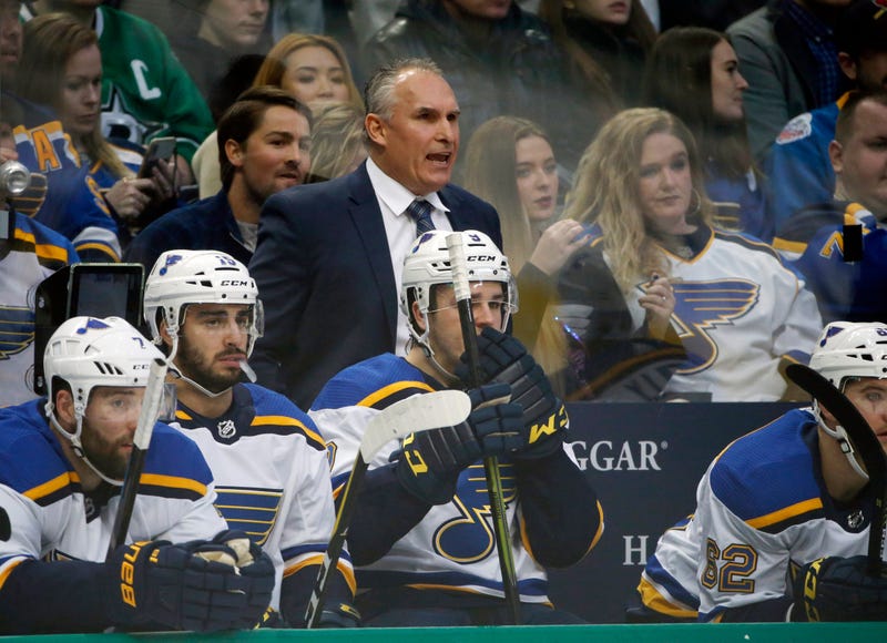 St. Louis Blues interim head coach Craig Berube