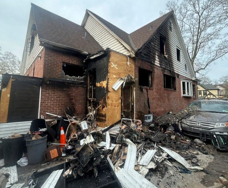 Officials also said extension cords were found throughout the two story home