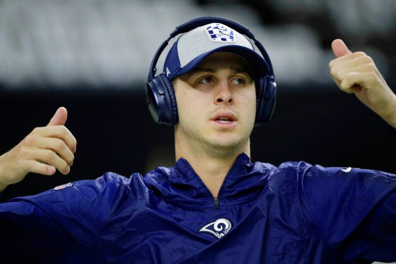 Los Angeles Rams' Jared Goff