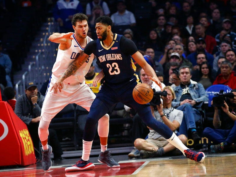 New Orleans Pelicans' Anthony Davis