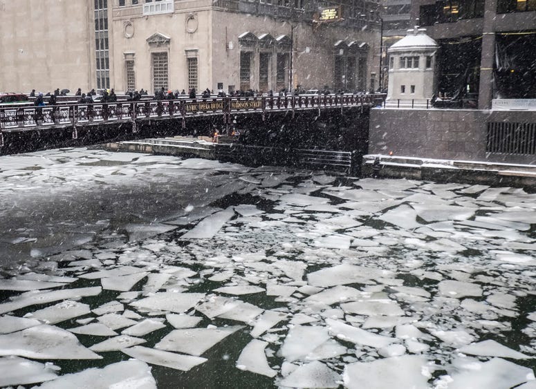 Chicago snow