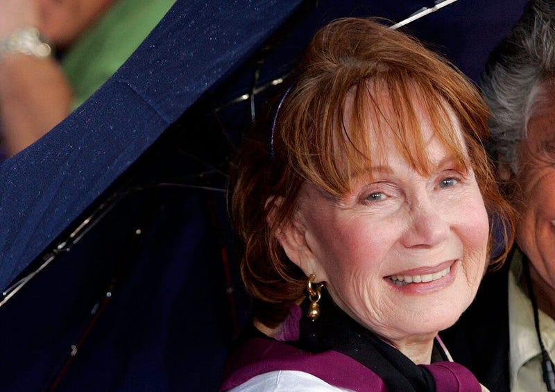 Katherine Helmond arrives for the premiere of the Disney/Pixar animated film "Cars" at Lowe's Motor Speedway in Concord, N.C. Helmond