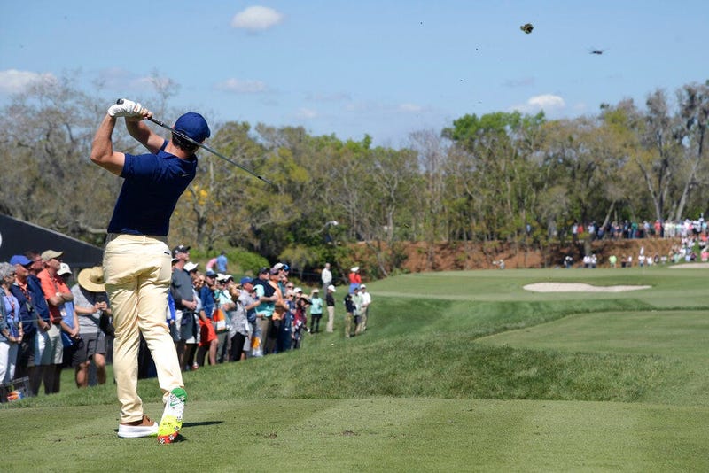 Rory McIlroy, of Northern Ireland, tees off on the second hole during the first round of the Arnold Palmer Invitational golf tournament Thursday, March 7, 2019, in Orlando, Fla