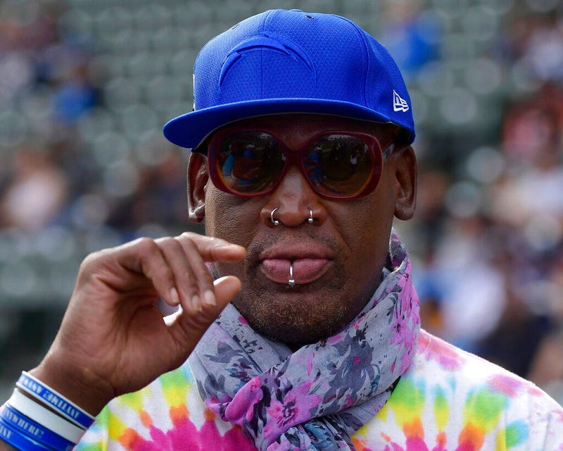 NBA basketball player Dennis Rodman 