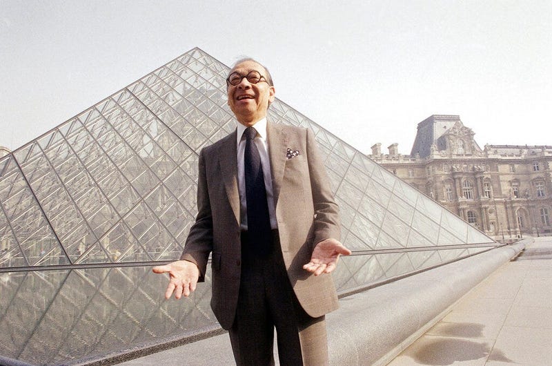 Chinese-American architect I.M. Pei