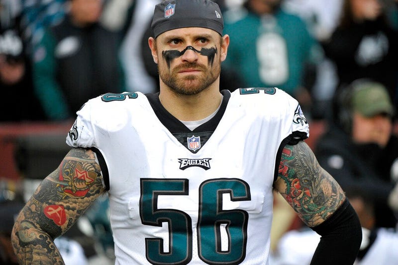 Philadelphia Eagles defensive end Chris Long 