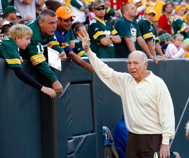 former Green Bay Packers quarterback Bart Starr