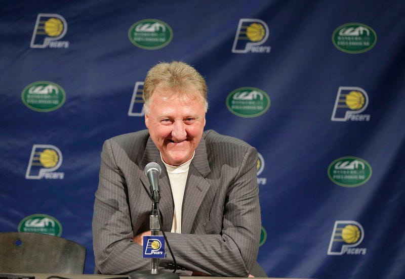 Indiana Pacers NBA basketball team president Larry Bird