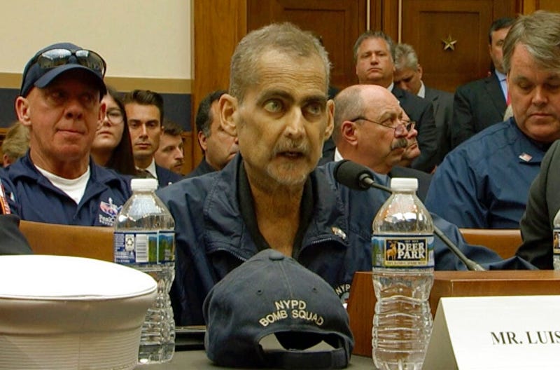 Retired NYPD Detective and 9/11 Responder, Luis Alvarez 